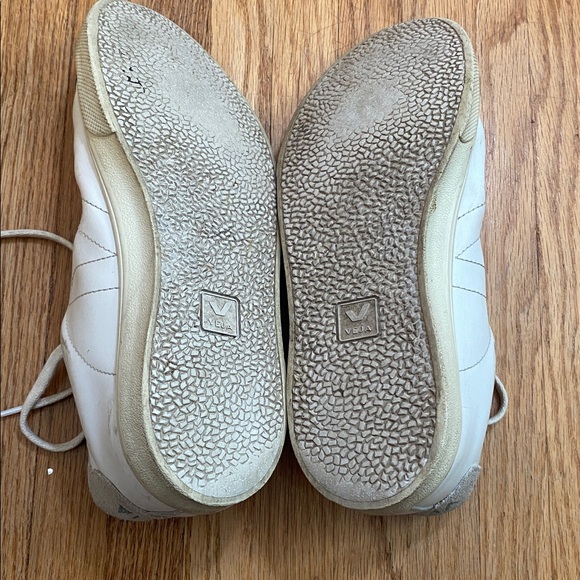 Veja Esplar white leather sneakers size 9 - Picture 12 of 13